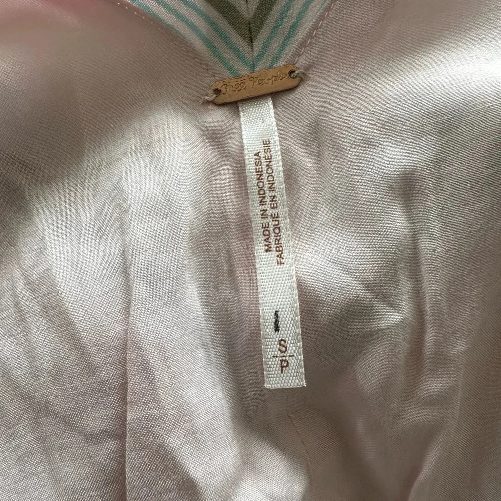 Pink Free People Psychedelic Summer Top
